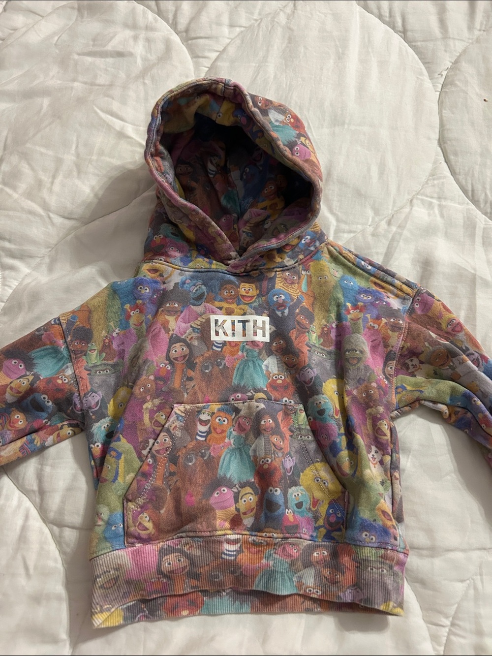 Kith Kids Multicolor Sesame Street Character Hoodie